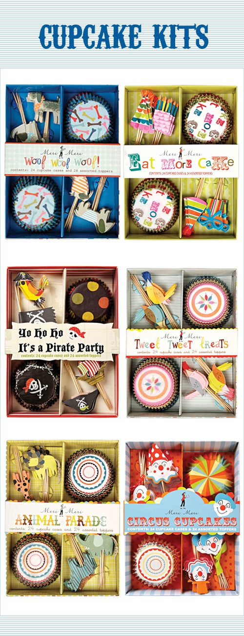 Cupcake Kits DIY: Cupcake Cuteness from Meri Meri
